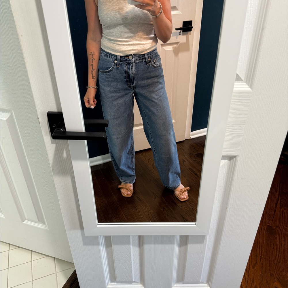 Levi’s baggy dad size 24